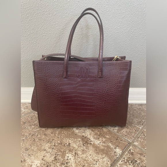 Jason Wu black cherry crock tote - Picture 3 of 9